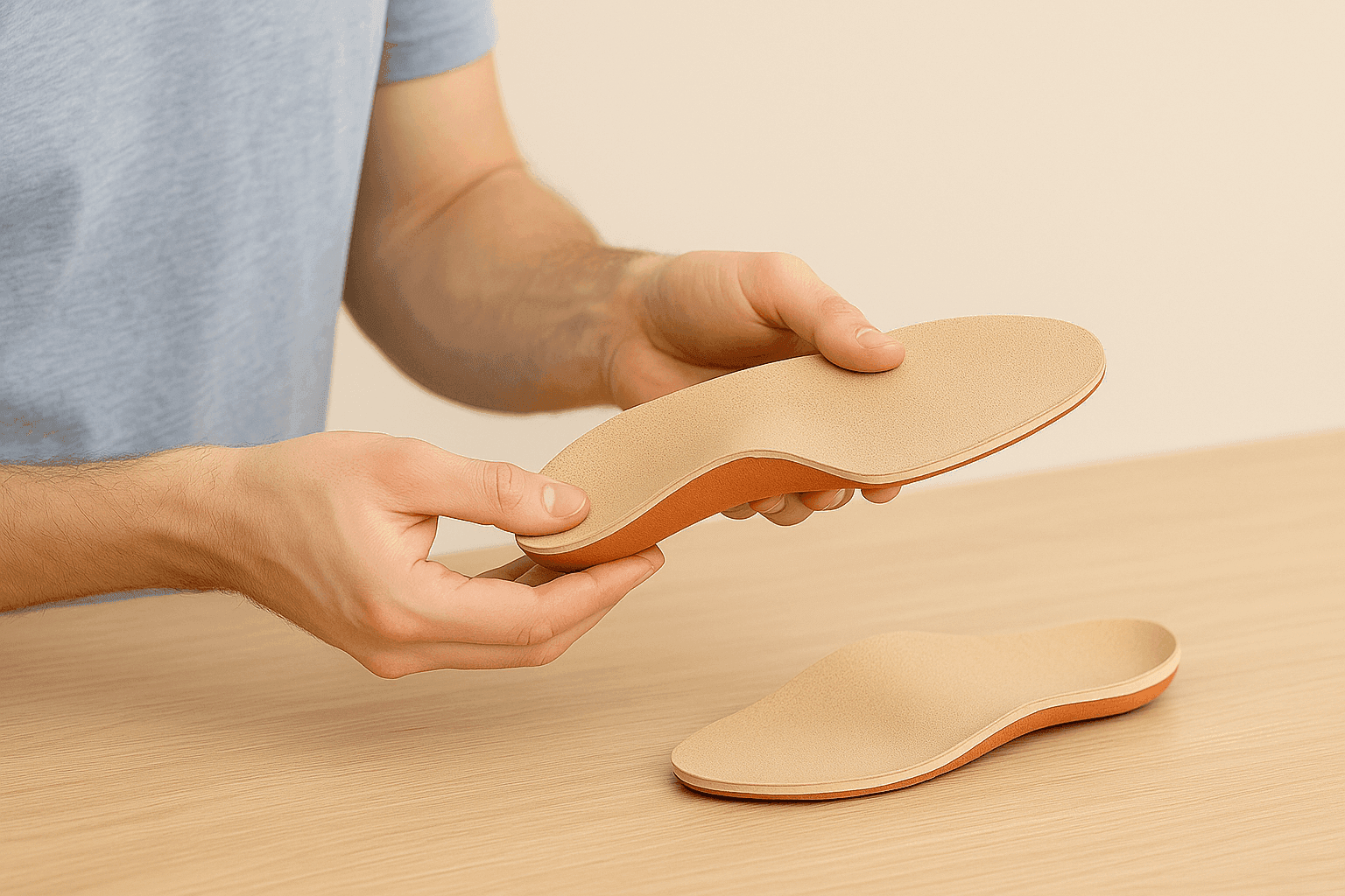 Pagal užsakymą pagaminti batų įdėklai